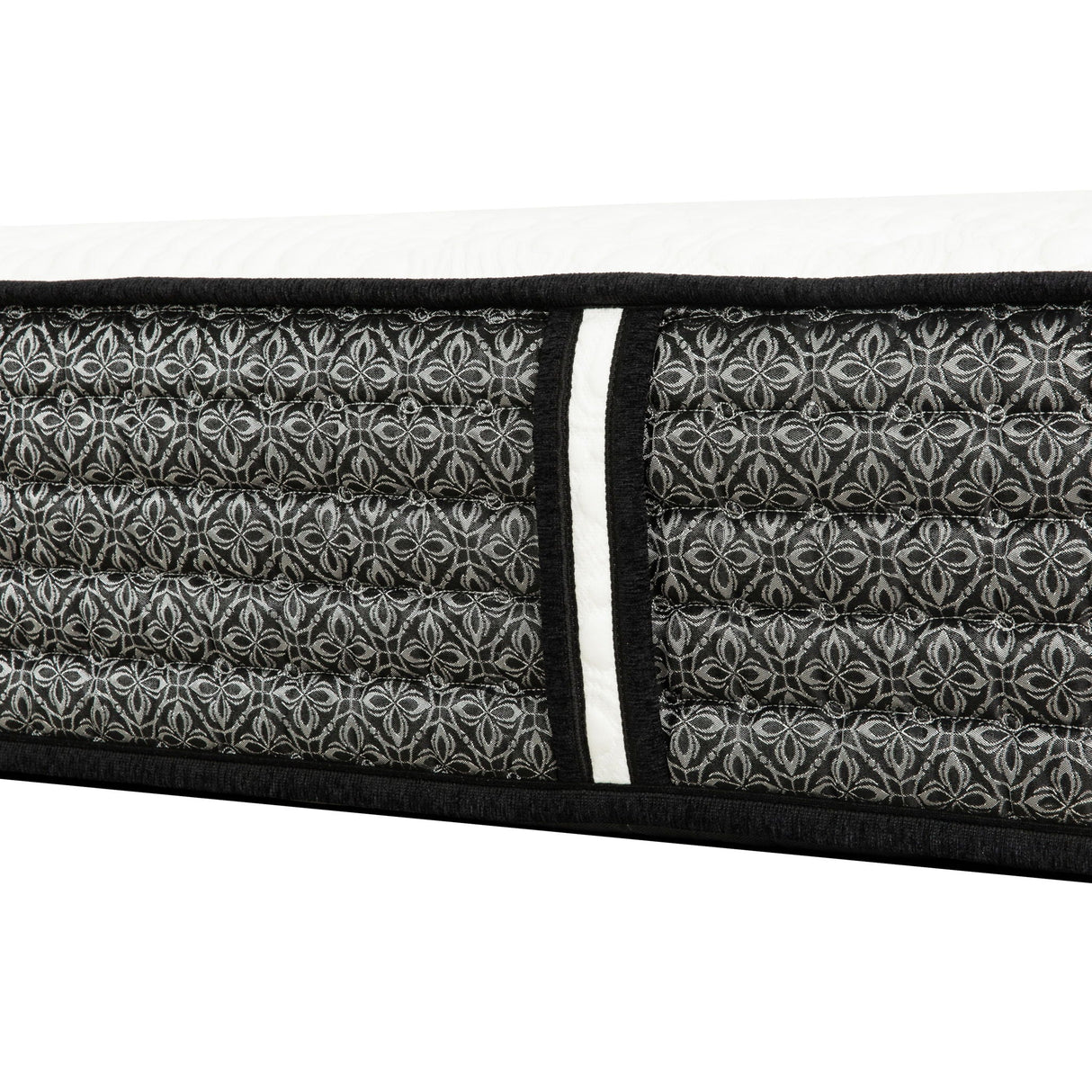 12" Premium Hybrid Mattress In A Box Soft Gel Memory Foam Top With Cooling Technology - Gray / White - Queen