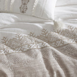 Preston 5-Piece Textured Woven Jacquard Comforter Ensemble