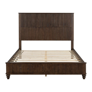 Platform Bed Frame With Tall Headboard
