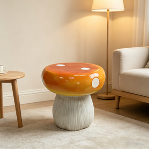 Mushroom Resin Model Stool