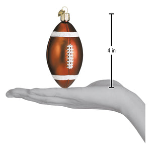 Football Glass Ornament by Old World Christmas