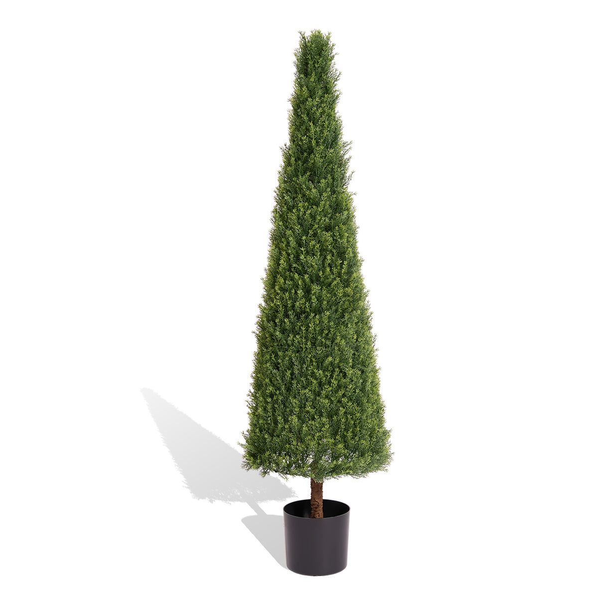 5FT Conical Topiary Cedar Trees Artificial Outdoor Lifelike Faux Evergreen