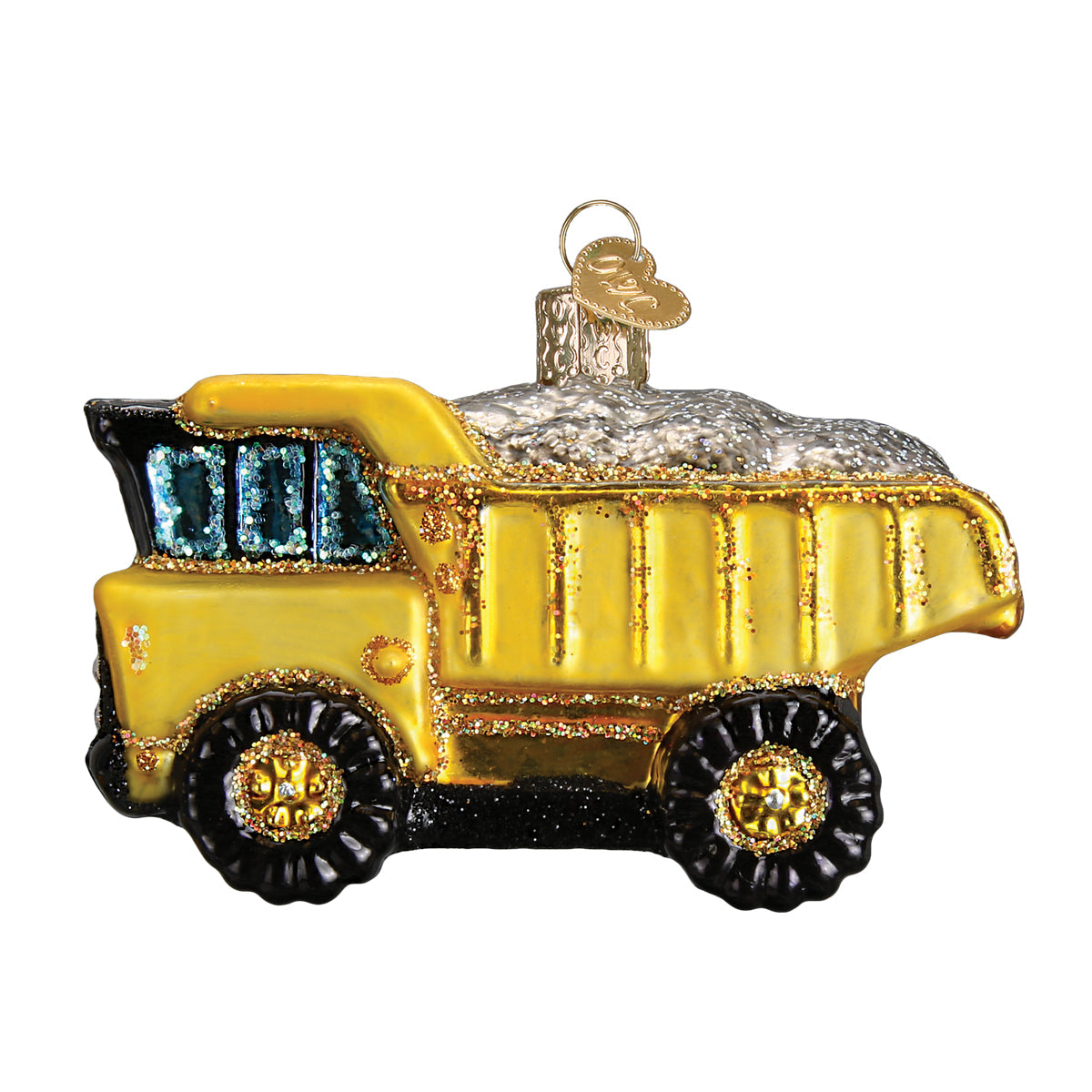 Toy Dump Truck Ornament 2.25x3.5x2.25 by Old World Christmas