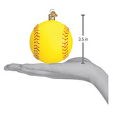 Softball Ornament by Old World Christmas