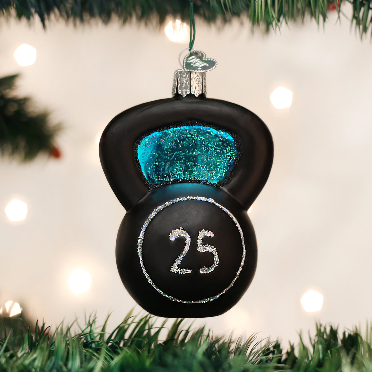Kettlebell Weight Ornament 3.5x2.5x2 Inch
