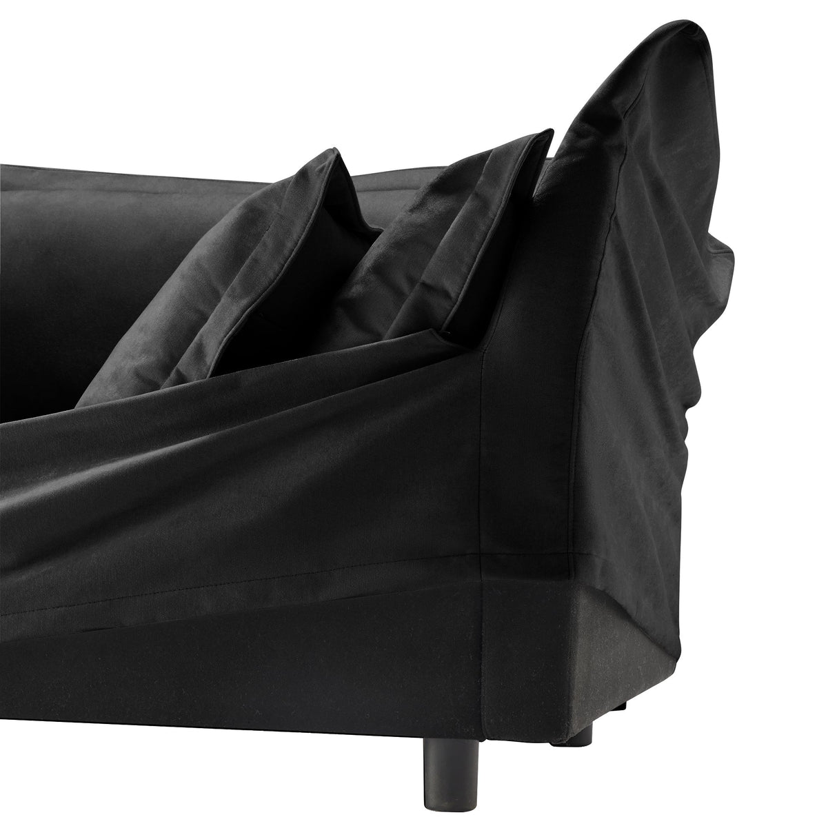 Luxurious Chenille Ottoman