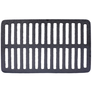 Oval Cast Iron Grill Outdoor Portable Charcoal Tabletop Skillet