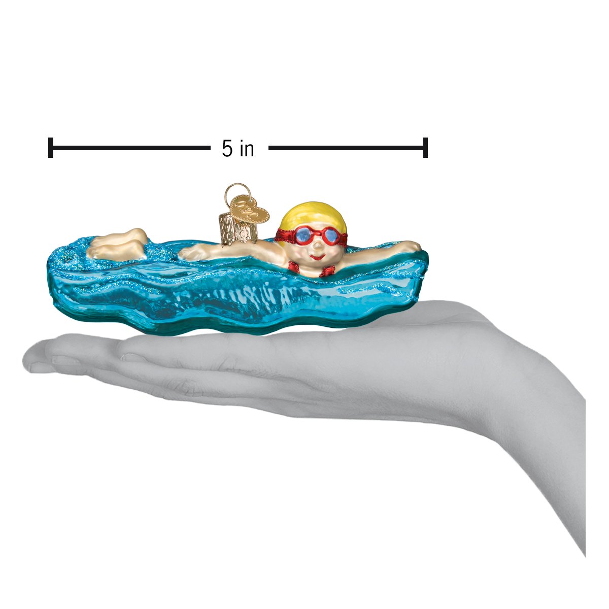 Swimming Ornament by Old World Christmas