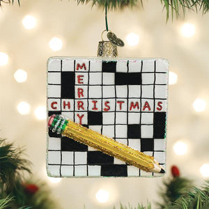 Crossword-Puzzle-Ornament-Christmas-Ornaments