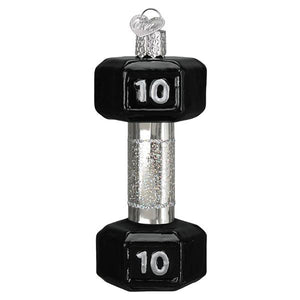 Dumbbell Christmas Ornament by Old World Christmas