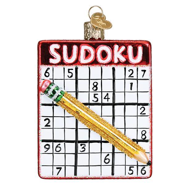Sudoku Ornament by Old World Christmas
