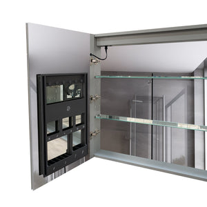 60 x 36 Inch LED Lighted Bathroom Medicine Cabinet