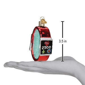 Fitness Watch Christmas Ornament