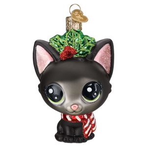 Littlest Pet Shop Jade Black Cat Ornament
