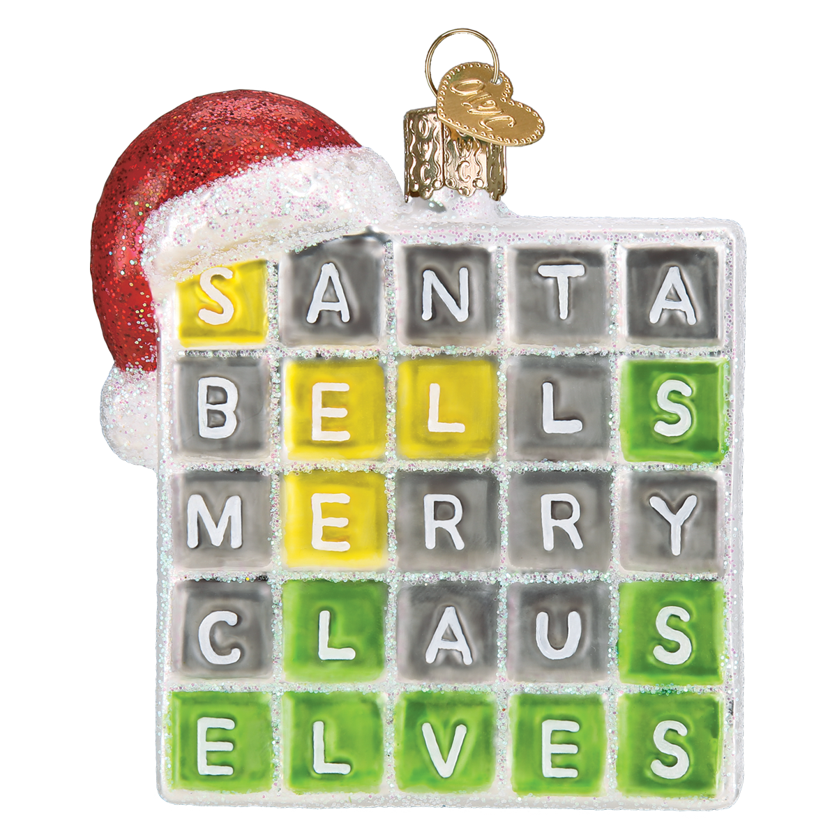 Merry Words Ornament by Old World Christmas
