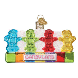 Candy Land Kids Christmas Ornament