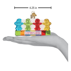 Candy Land Kids Christmas Ornament