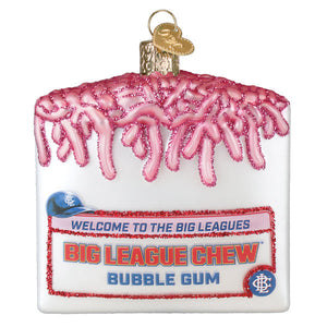 Big League Chew Christmas Ornament