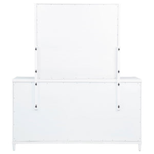 Gracemont 8-drawer Bedroom Dresser with Mirror White