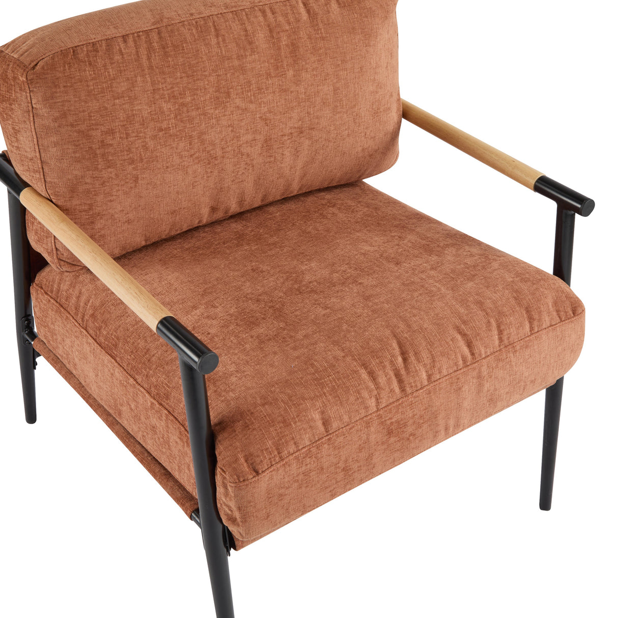 Portwyn Modern Accent Chair with Plush Cushions