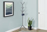 Coat Rack, Hall Tree, Free Standing, 8 Hooks, Entryway, Contemporary & Modern