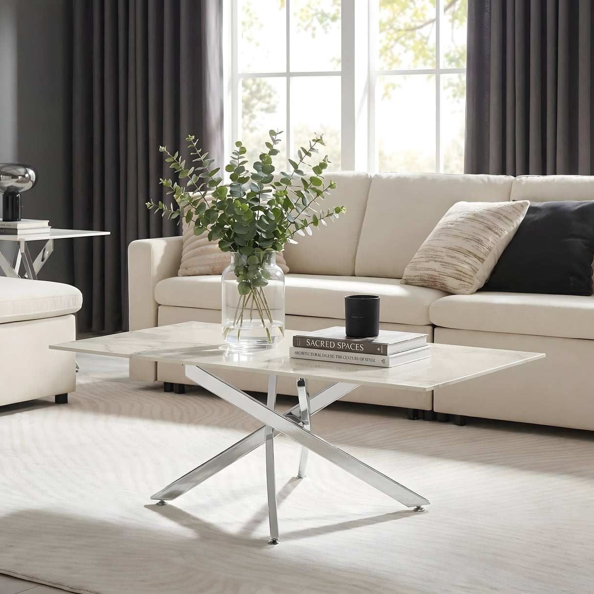 Faux Marble Tables