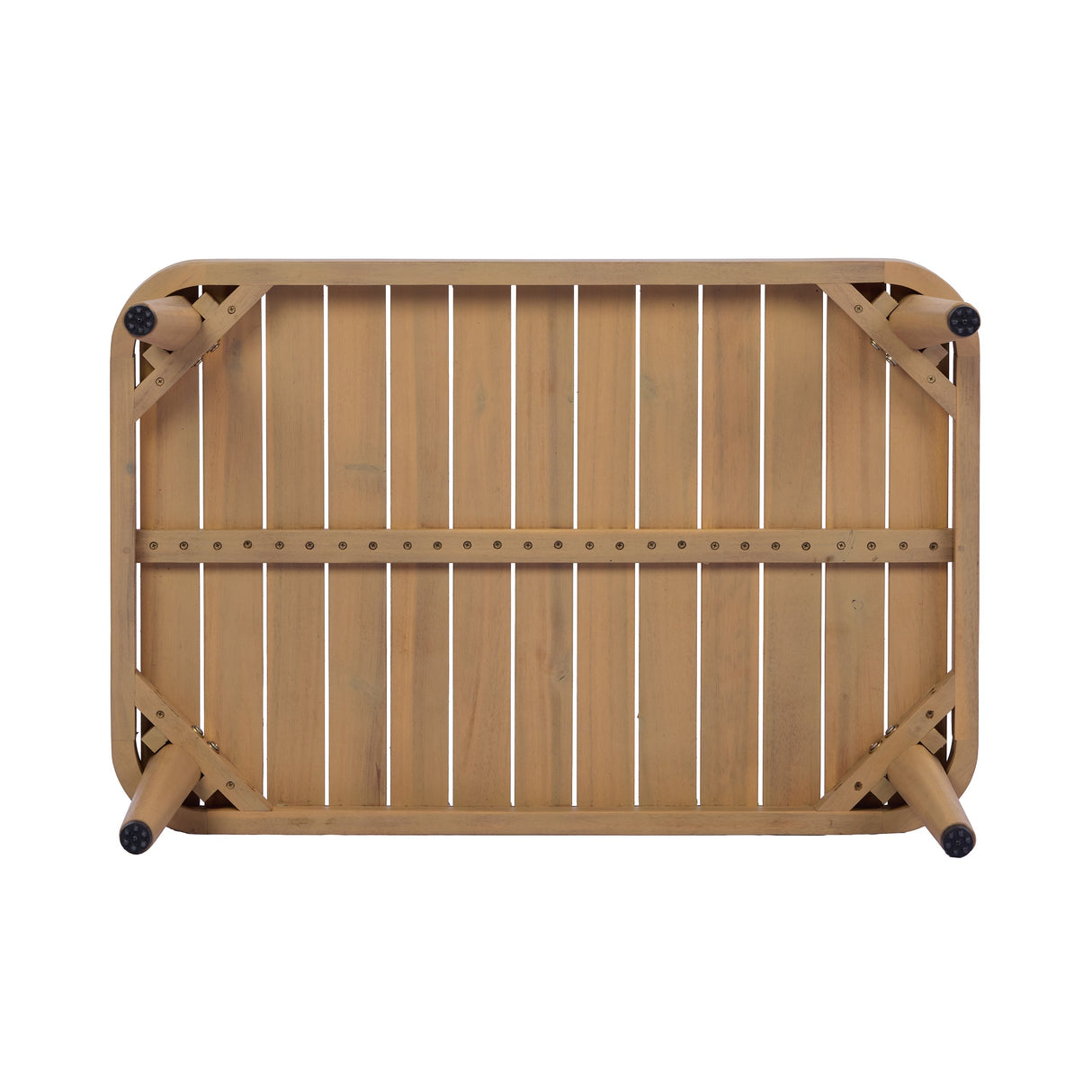 4-Piece Acacia Wood Patio Seating Set