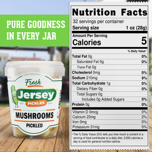 Marinated Pickled Mushrooms