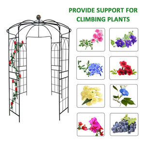 Metal Garden Arch Iron Pergola