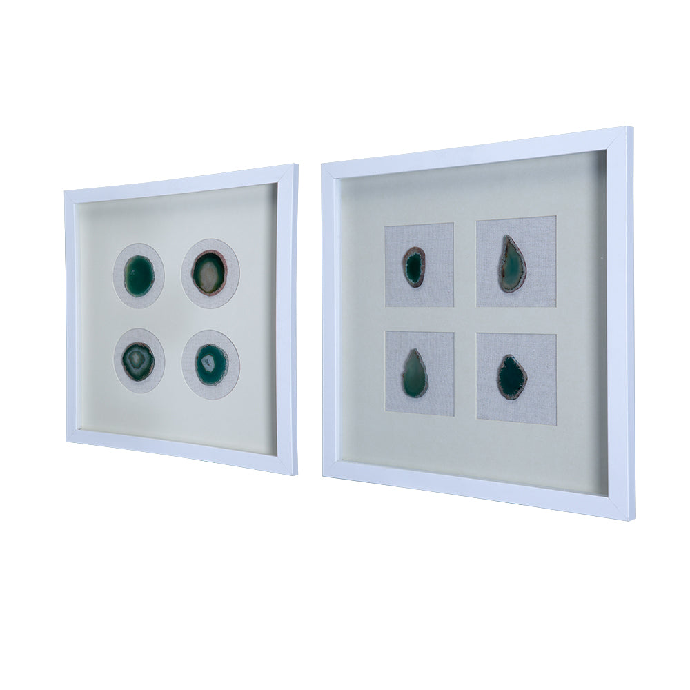 S/2 15.57x1.2x15.7' Shadow Box Wall Décor