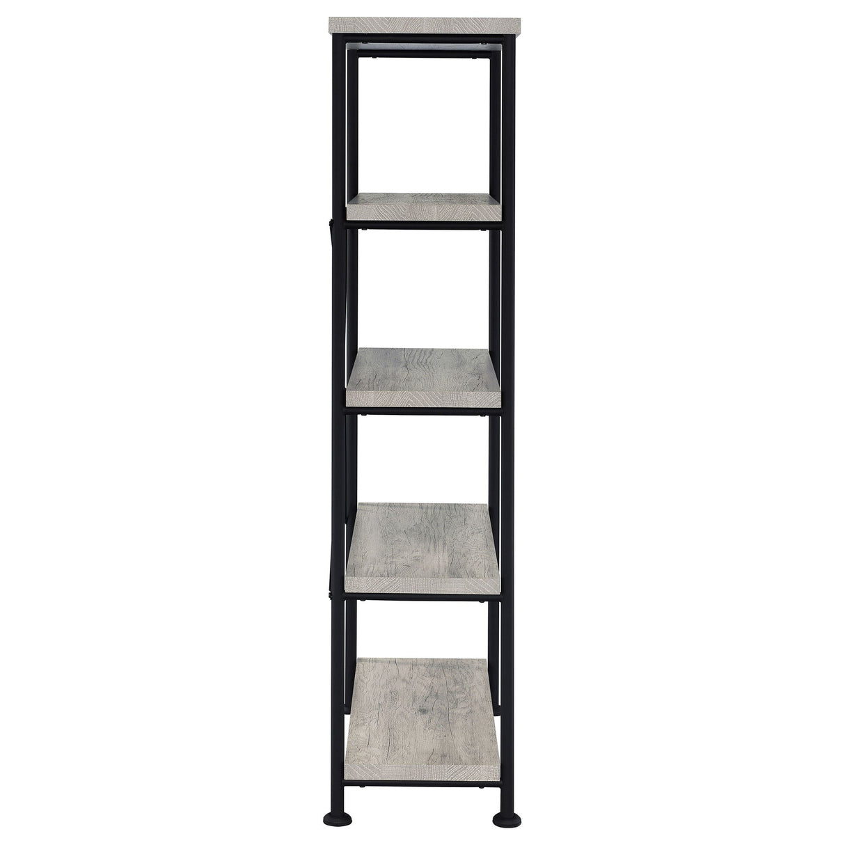 Analiese 63-inch 4-shelf Bookshelf Grey Driftwood