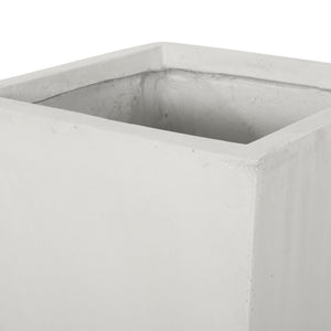 Outdoor Modern Cast Stone Planter
