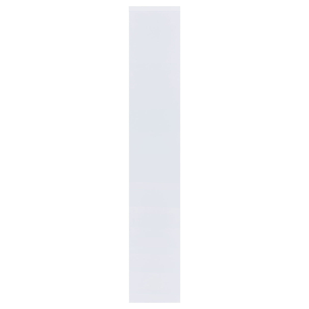 Theo 71-inch 6-shelf Bookshelf White