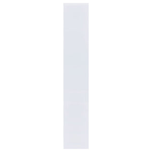 Theo 71-inch 6-shelf Bookshelf White