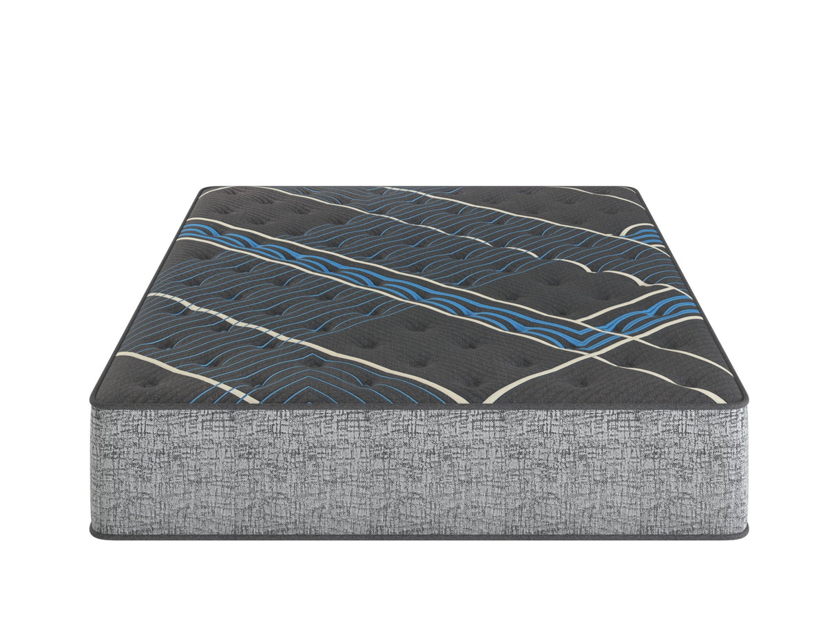 Restonic comfort care 14' hybrid mattress, individual pocketed coil mattress , firm comfort