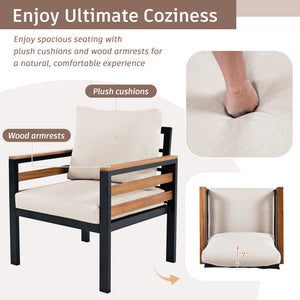 Go 4-Piece Outdoor Furniture Sofa Set