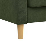 The Oliver Compact Elegance Upholstered Sofa