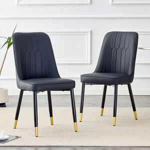 Modern Chair With Metal Legs