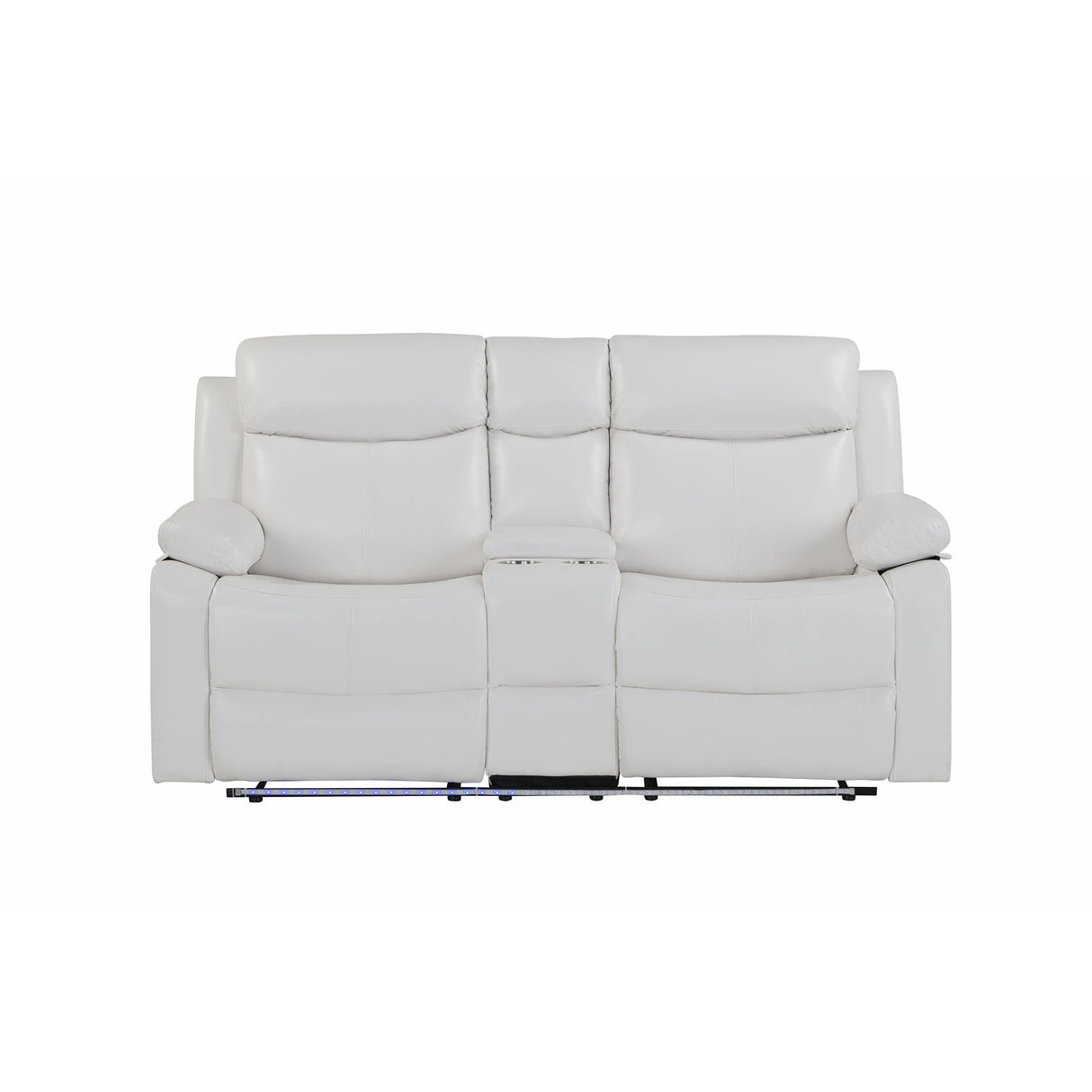 Blanche - Reclining Set With LED Lights, Speaker