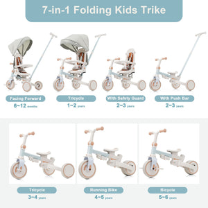 7 In 1 Baby Tricycle