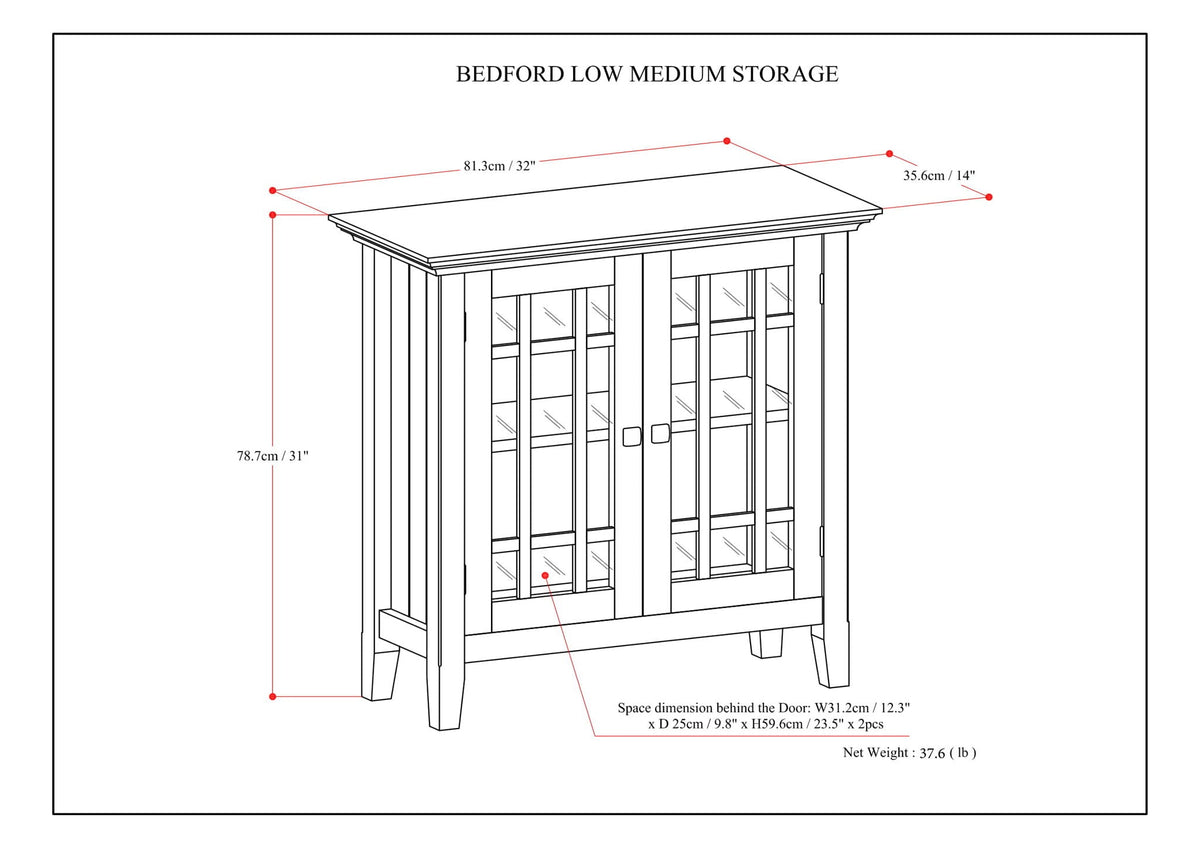 Bedford - Storage Media Cabinet