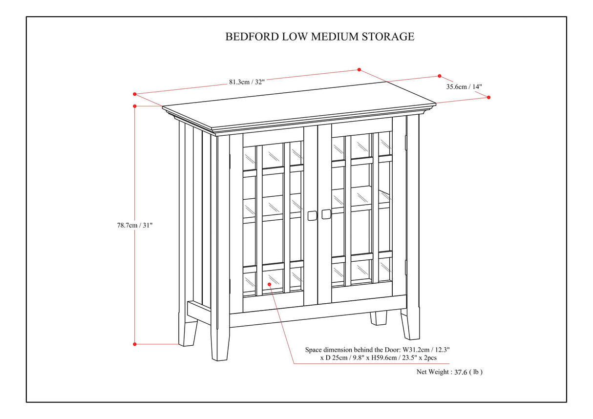 Bedford - Storage Media Cabinet