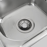 K&K 55.5' Outdoor Kitchen Island with 304 Stainless Steel Sink