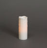 LED Dripping Wax Pillar Candles (Set of 3)