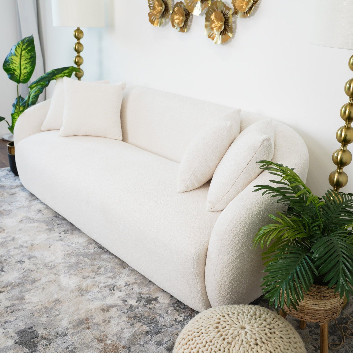 Linden - Sofa - Ivory