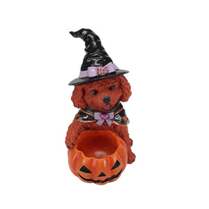 Halloween Puppy Figurine