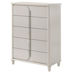 Laveda - Chest - Pearl White