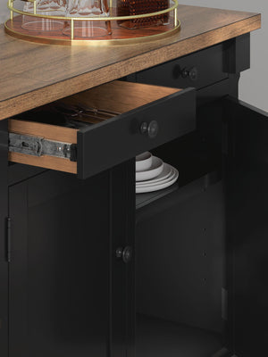 Wildenauer - Dining Room Buffet - Brown / Black