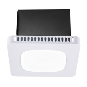 Bathroom Exhaust Fan with LED Light and Adjustable Color Temperatures