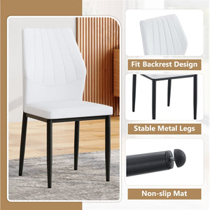 Dining Chairs with Shell Pattern, Comfort, and Style